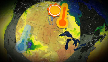 An unusual late September warm-up hits this part of Canada
