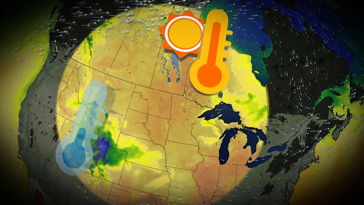 An unusual late September warm-up hits this part of Canada