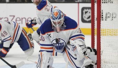 Pickard has 21-save shutout as Edmonton Oilers top Winnipeg Jets in pre-season action