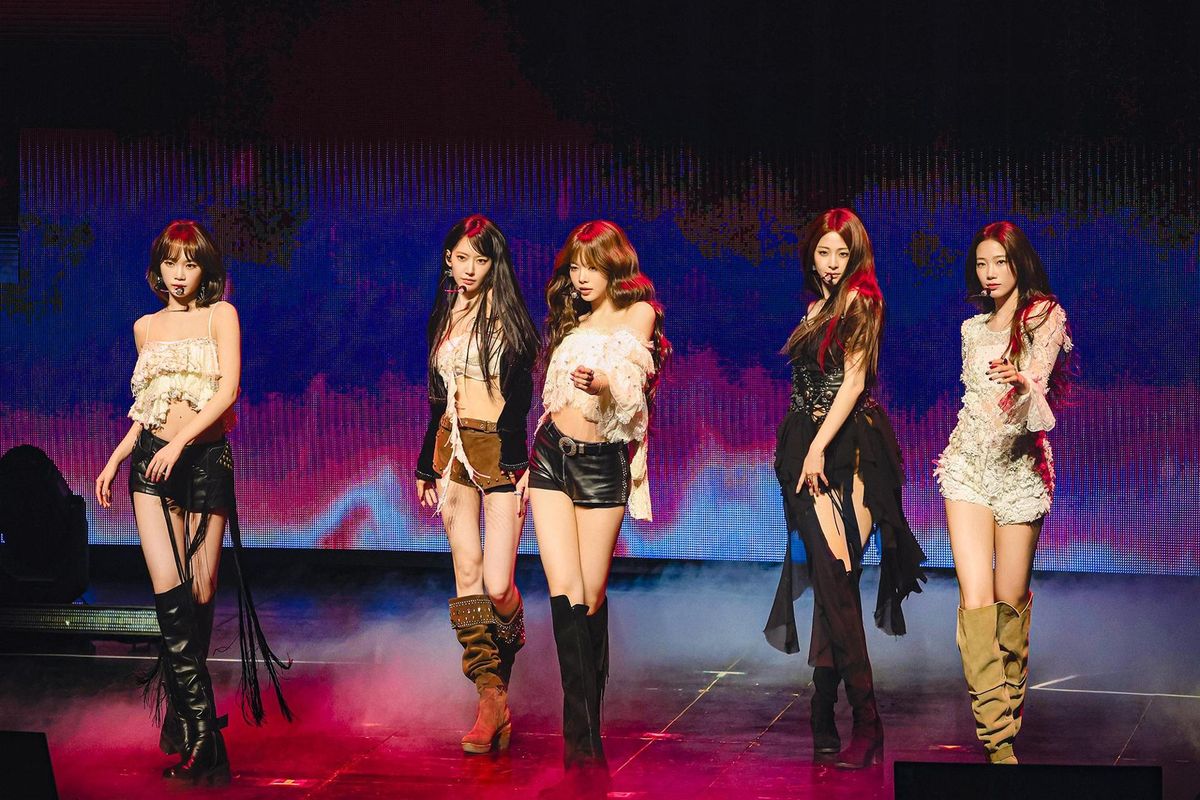 K-pop girl group Le Sserafim / Courtesy of Source Music