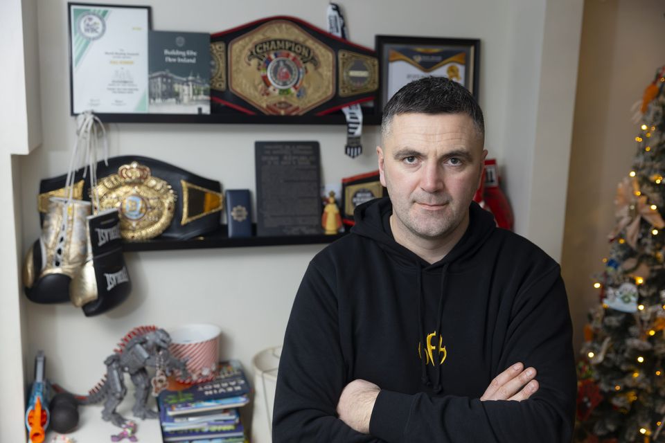 Niall Kennedy, former professional boxer opens up about his struggles with performance anxiety. Photo: Patrick Browne