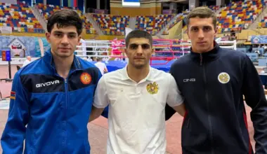 Armenian boxers win three medals at the international tournament in Kaspiysk