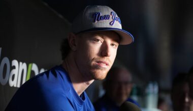 New York Mets place Brett Baty on IL with oblique strain, potentially ending his season