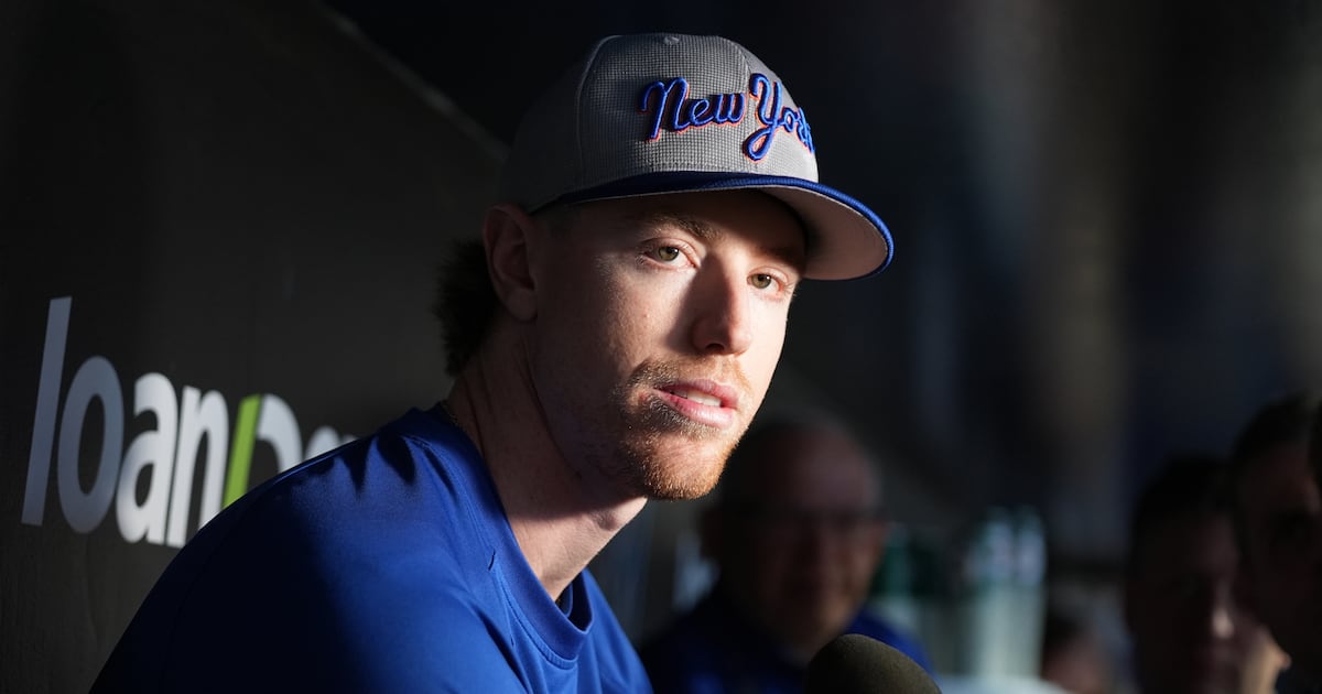 New York Mets place Brett Baty on IL with oblique strain, potentially ending his season