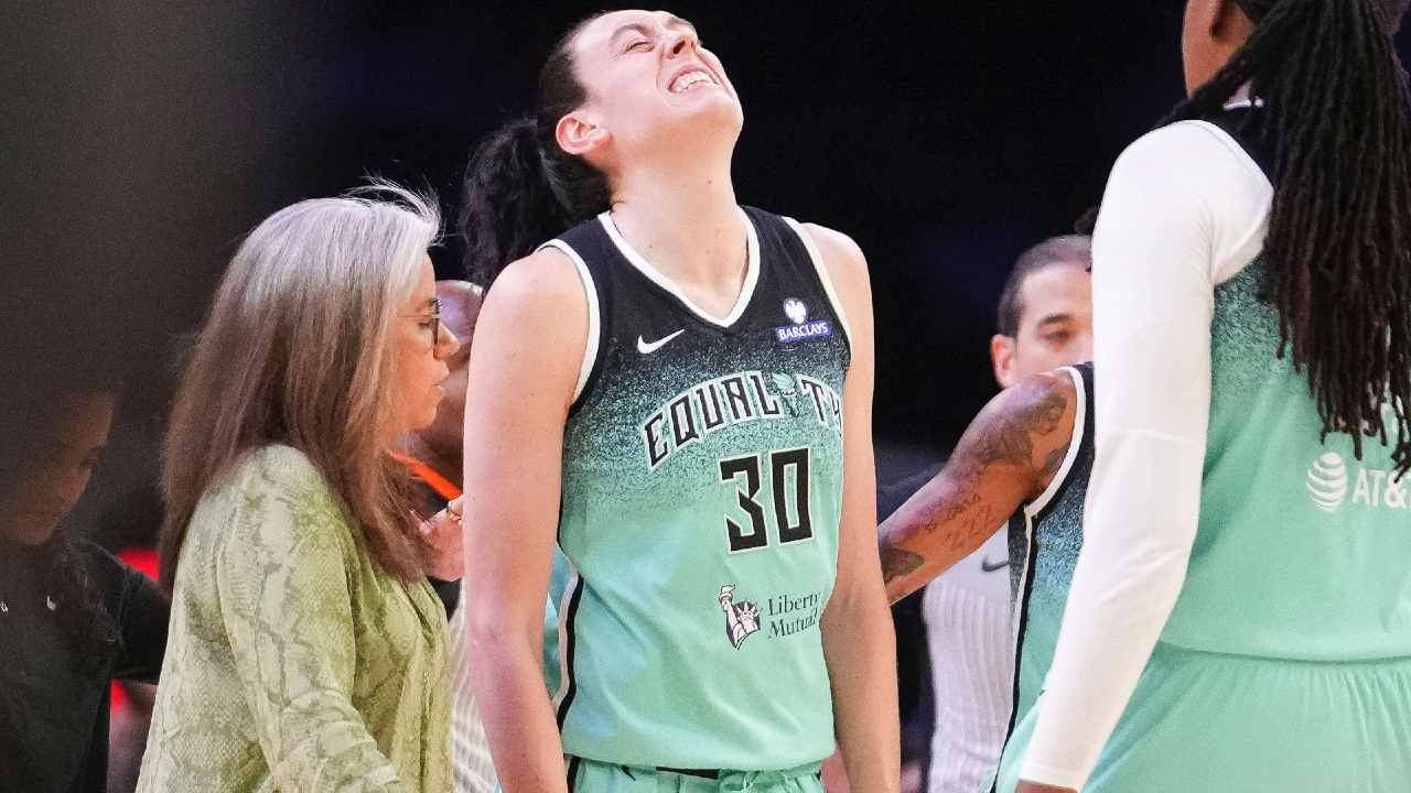 AP Source: Breanna Stewart has MRI on left knee after suffering injury in Game 1