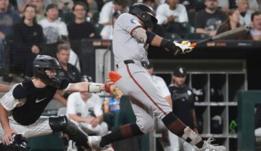 Cowser hits three-run homer as Orioles hand White Sox their fourth straight loss