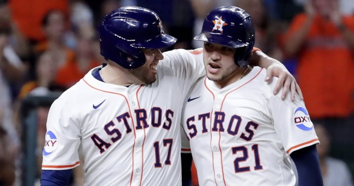Astros hold off Rangers to keep pace in AL West and improve wild-card position