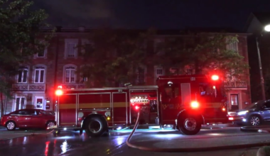 Woman injured in North York fire