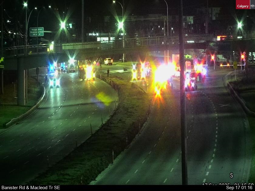 Section of Macleod Trail reopens following fatal motorcycle crash