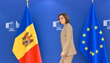 Pupils attend a ceremony held in a subway station shelter in Kharkiv, Ukraine, on Sept. 1, 2023.