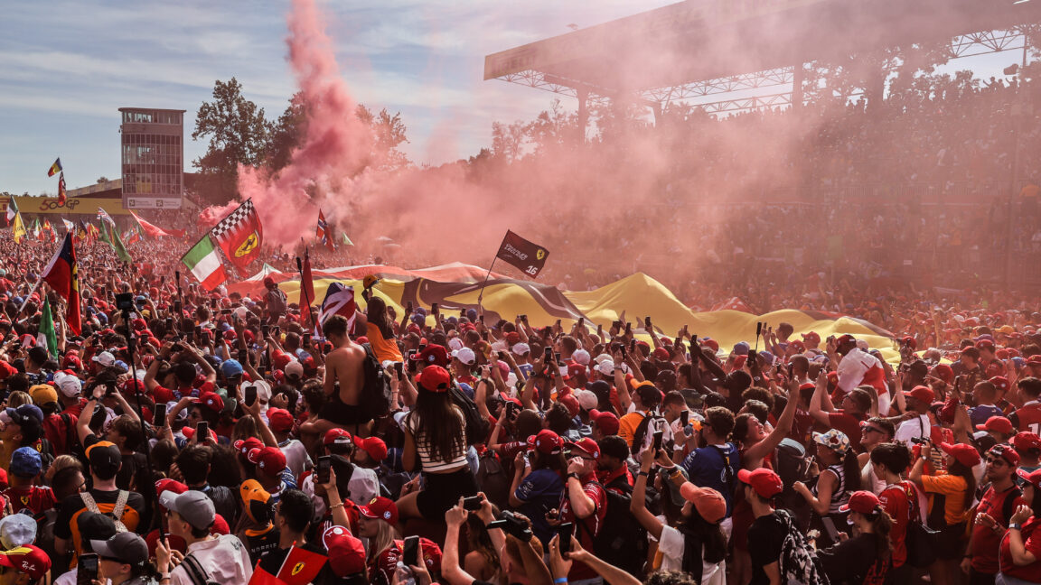 Tifosi during the F1 Grand Prix of Italy at Autodromo Nazionale Monza on September 7th, 2025 in Monza, Italy