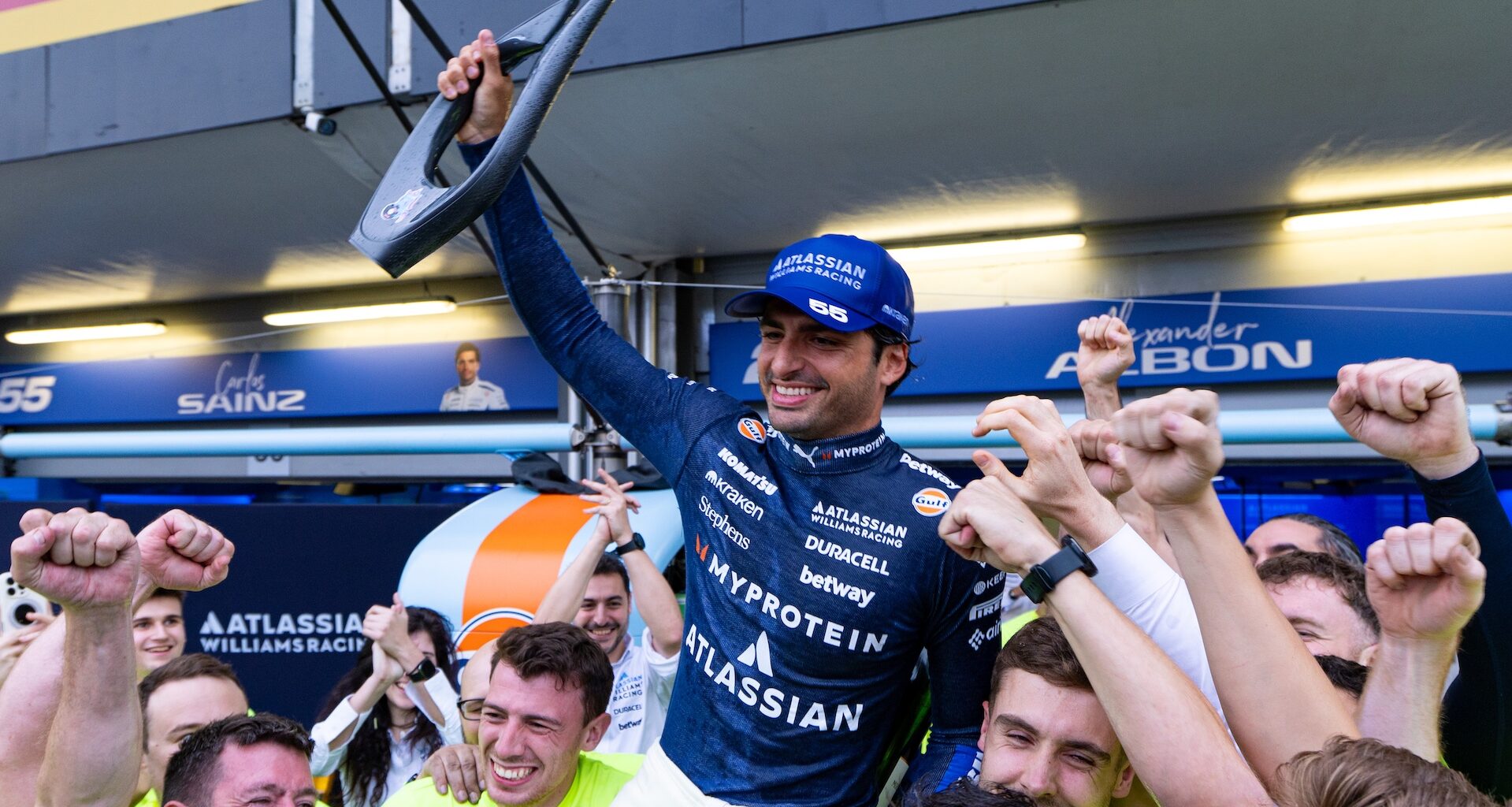 Sainz's Azerbaijan Podium Proves Williams F1 Is Headed in the Right Direction