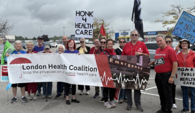 ‘Stop Americanising our health care system’: London Health Coalition rally against privatization - CTV News