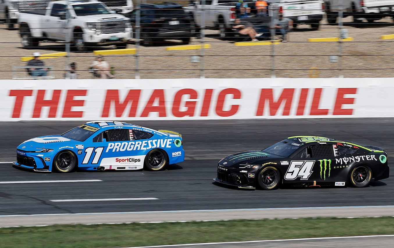 Denny Hamlin Wants Intervention After Ty Gibbs Put His NASCAR Championship Hopes In Peril At New Hampshire Motor Speedway