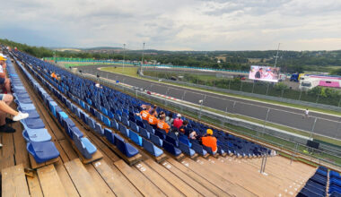 Hungaroring T1 grandstand view Hungarian GP