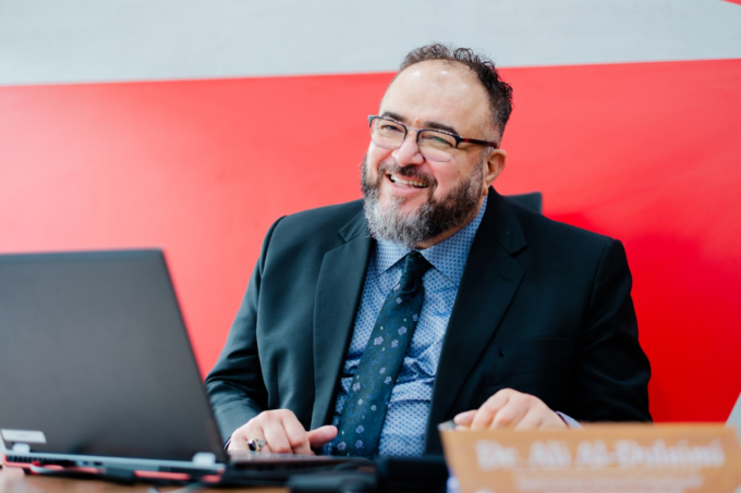 Assoc. Prof. Ali Al-Dulaimi, Head of School, School of Computing & Innovative Technologies at British University Vietnam. Photo courtesy of BUV