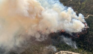Wildfire outside Peachland, B.C., triggers hundreds of evacuations - CTV News