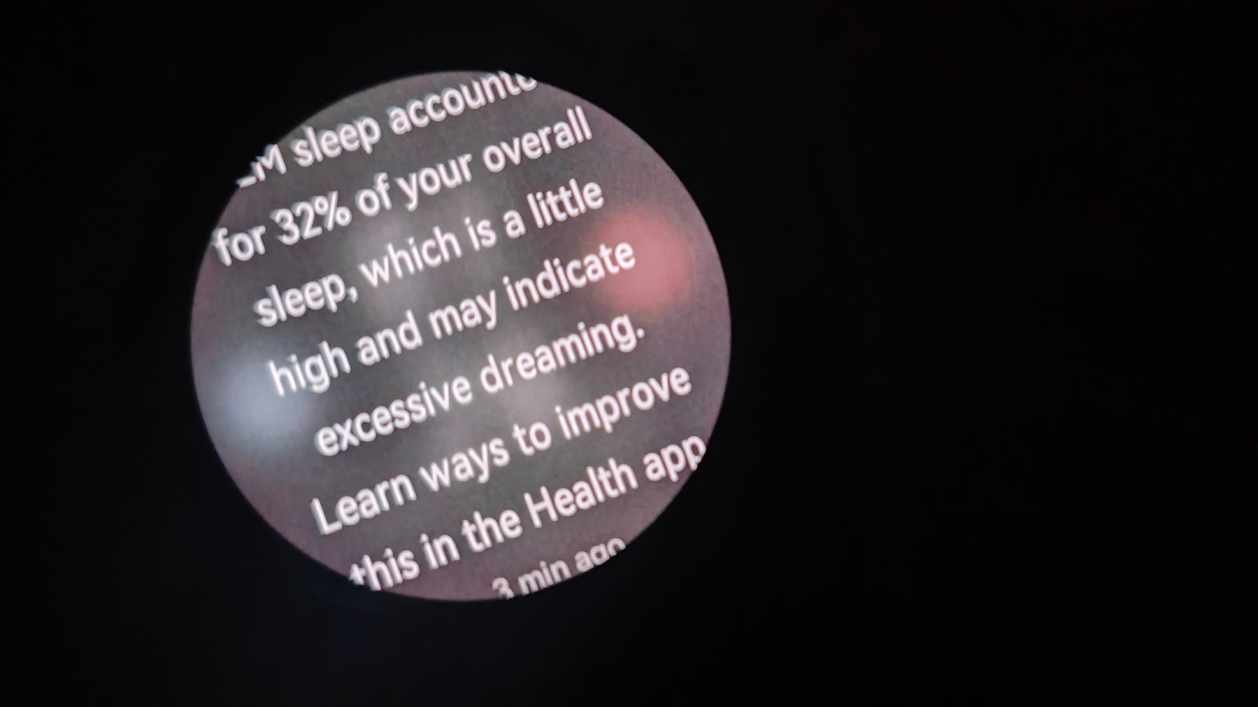 HUawei Watch GT 6 Pro after sleep