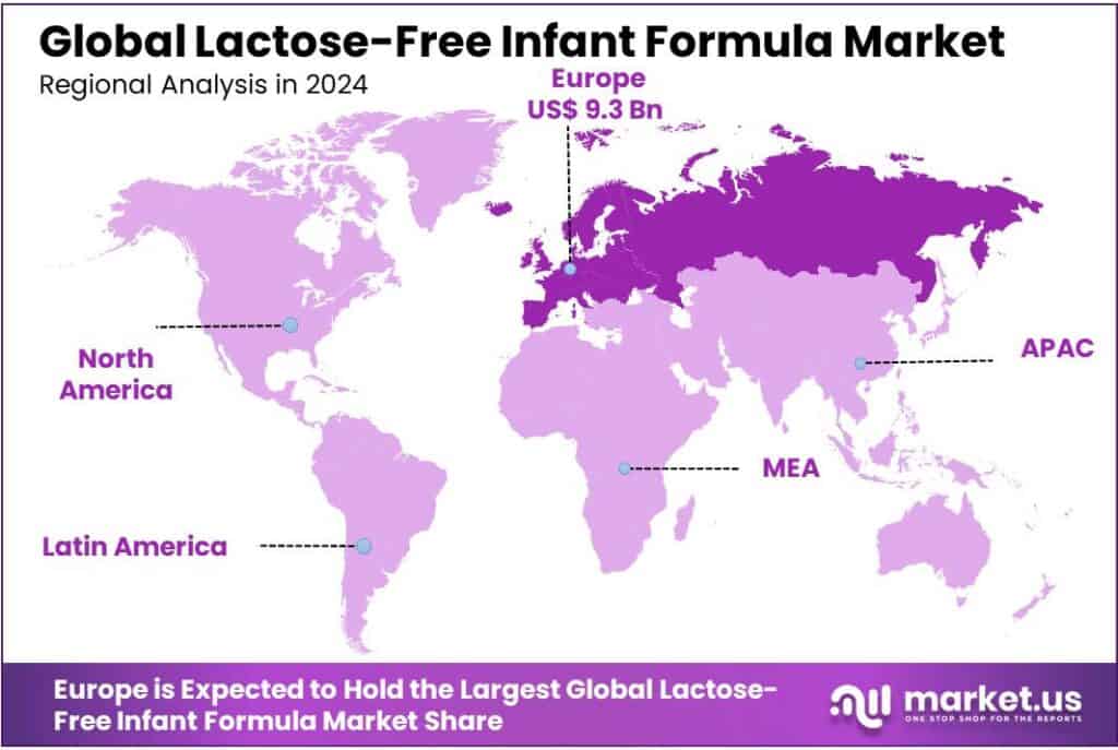 Lactose-Free Infant Formula Market Regional Analysis