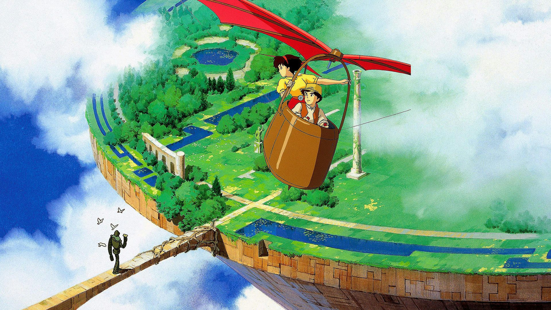 Still from Laputa - Castle in the Sky, 1989; © Studio Ghibli