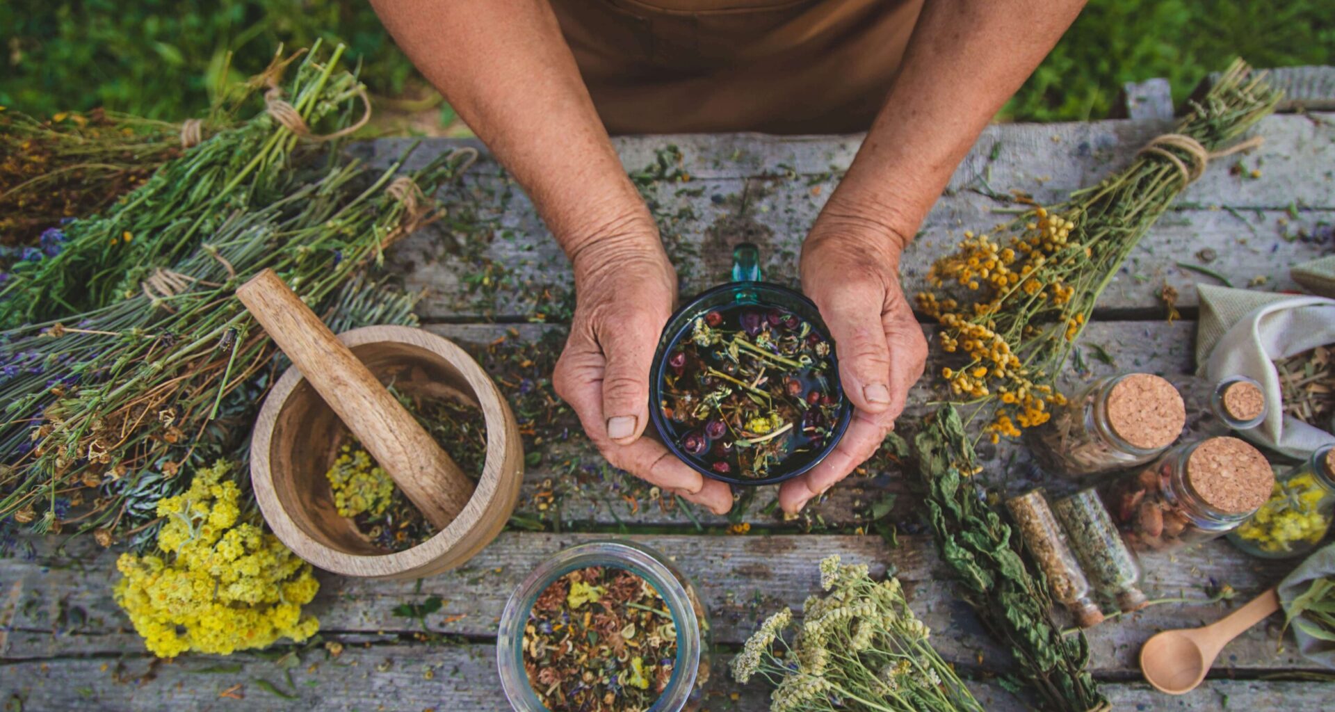 Traditional, modern medicine working together