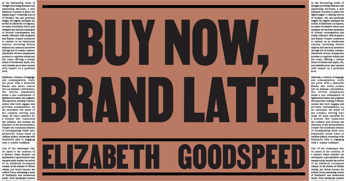 Elizabeth Goodspeed on what happens when design becomes prefab