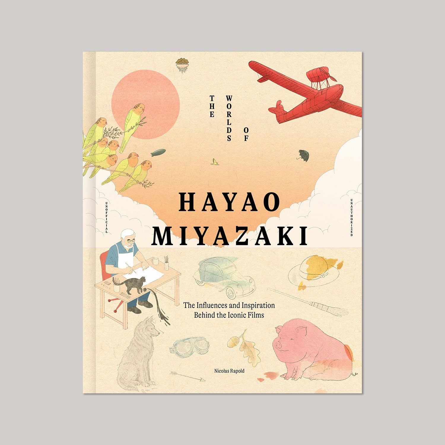 The Worlds of Hayao Miyazaki book cover