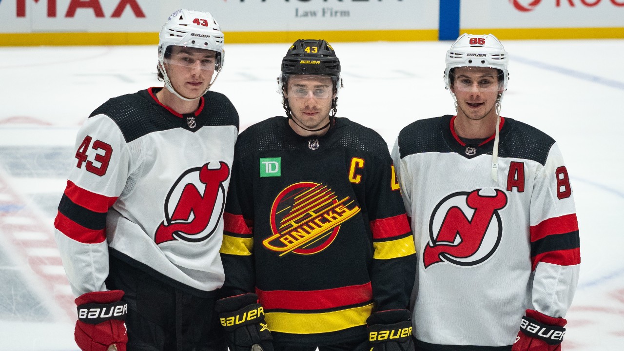 Jack Hughes would 'love' to play with Quinn, confident Luke stays with Devils