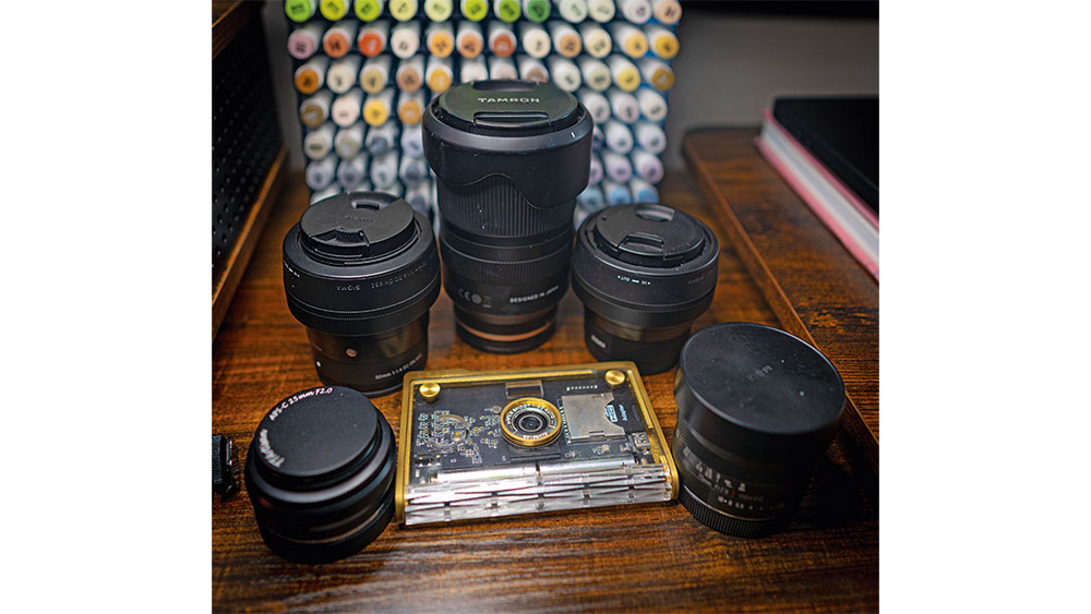 Geizi Guevara's art studio