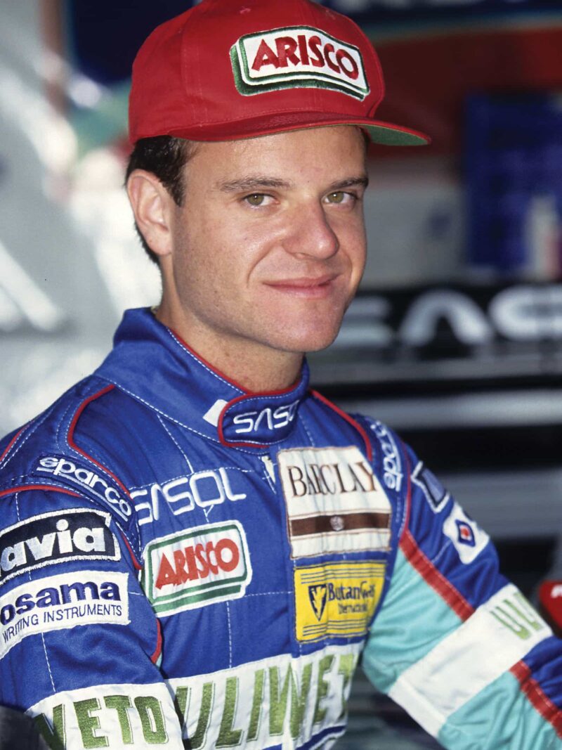 Rubens Barrichello Kyalami, age 20, 1993
