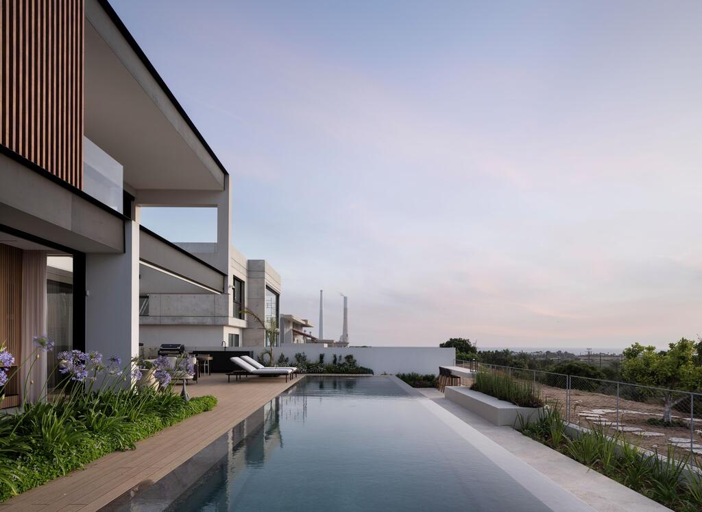 בית פרטי בקיסריה. תכנון ועיצוב: ישראל נוטס