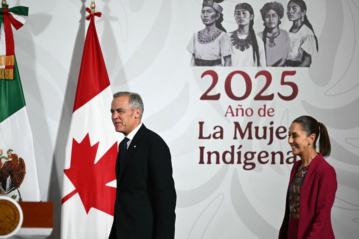 Canada, Mexico vow to deepen economic ties during Carney visit