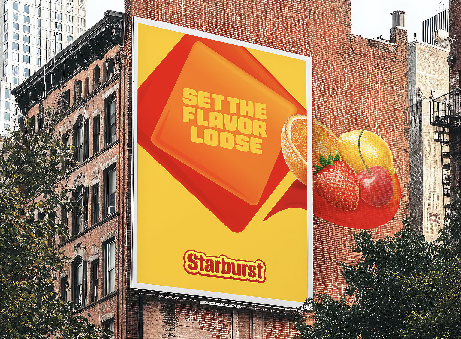 Starburst new brand identity by Straight Forward