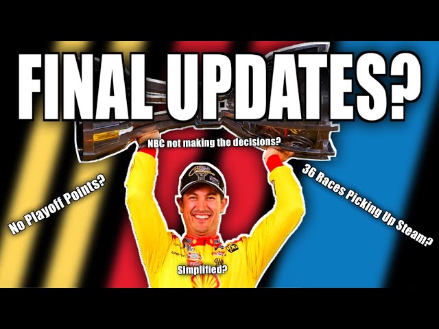 The NASCAR Playoff Committee Has Some Interesting Final Updates