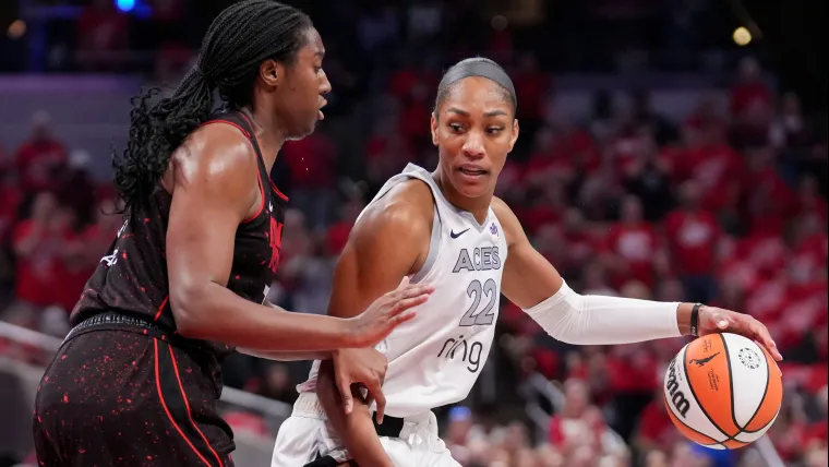 Aliyah Boston - A'ja Wilson rivalry hits new level as Aces, Fever ready for Game 5 image