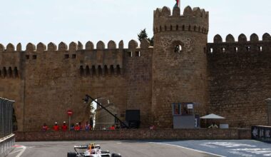 F1 Azerbaijan GP live updates: Follow latest as red flag interrupts FP1, with FP2 also in Baku today