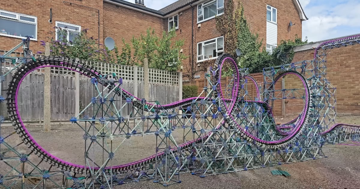 YouTuber recreates Canada’s Wonderland Yukon Striker with K’NEX