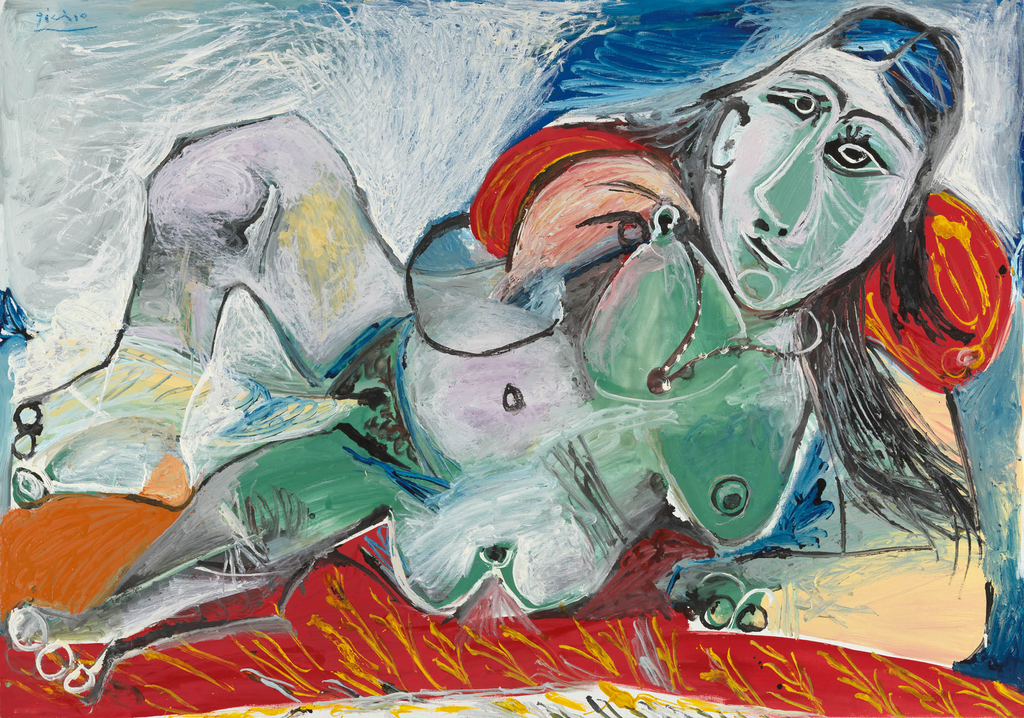 The ‘fierce and lustful’ Nude Woman With Necklace, 1968