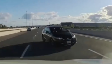 Video shows wrong-way driver on Highway 401