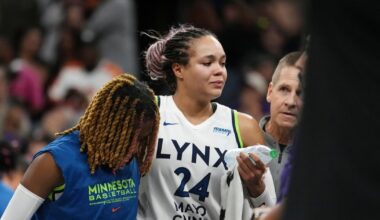 Lynx star Napheesa Collier out for Game 4 of WNBA semifinal series vs. Mercury due to ankle injury