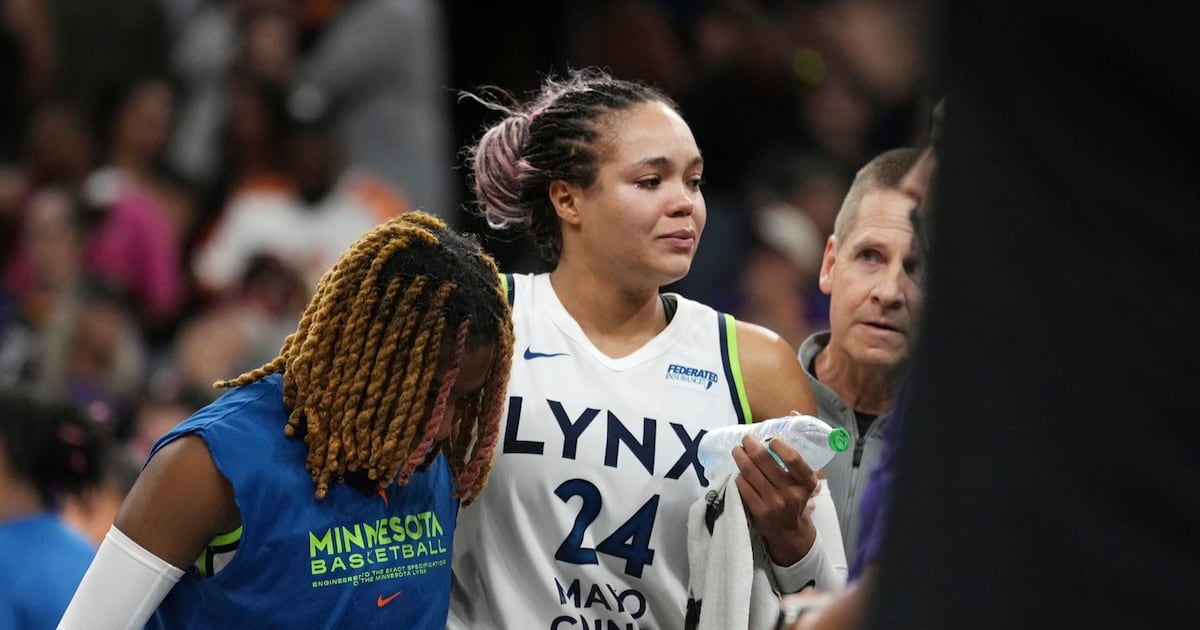 Lynx star Napheesa Collier out for Game 4 of WNBA semifinal series vs. Mercury due to ankle injury