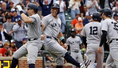 Rice’s 10th-inning slam lifts Yankees over Orioles 7-1, keeping NY 2 behind Toronto in AL East