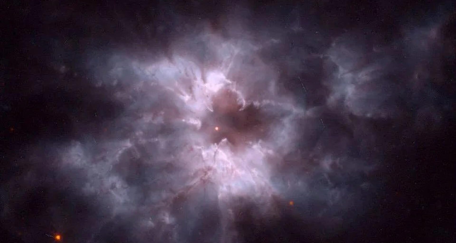 White Dwarf Star Surrounded by Planetary Nebula