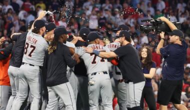 Detroit Tigers clinch playoff berth with win over Boston Red Sox and avert September collapse