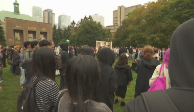 TMU students walk out to protest “unsettling” arrest video