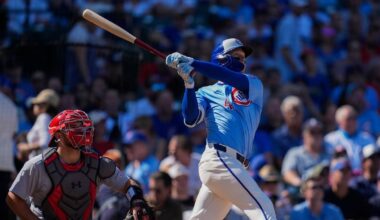 Pete Crow-Armstrong reaches 30-30-30 as Chicago Cubs pound St. Louis Cardinals to close in on top NL wild card