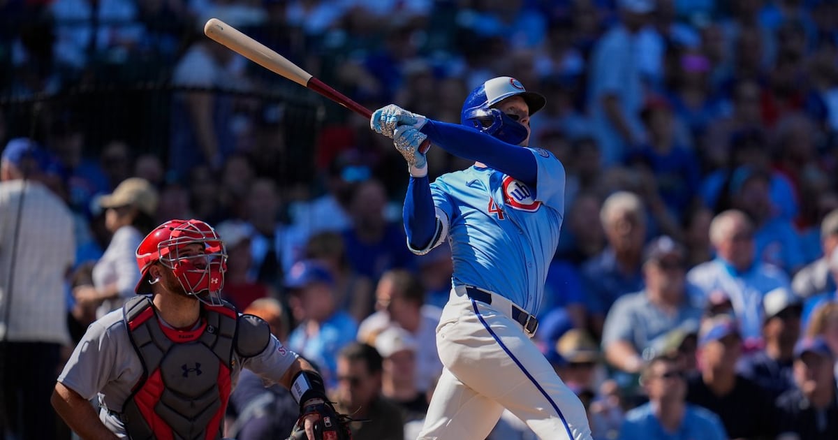 Pete Crow-Armstrong reaches 30-30-30 as Chicago Cubs pound St. Louis Cardinals to close in on top NL wild card