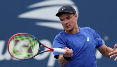 Tennis star Kamil Majchrzak meets young fan who had hat snatched from him in viral U.S. Open video - CTV News