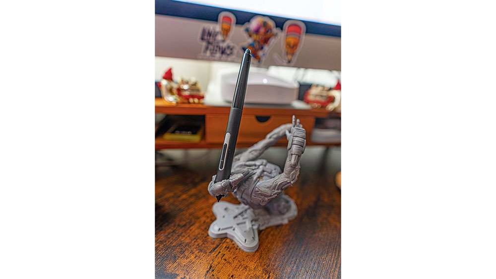 Geizi Guevara's art studio