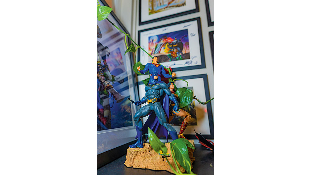 Geizi Guevara's art studio